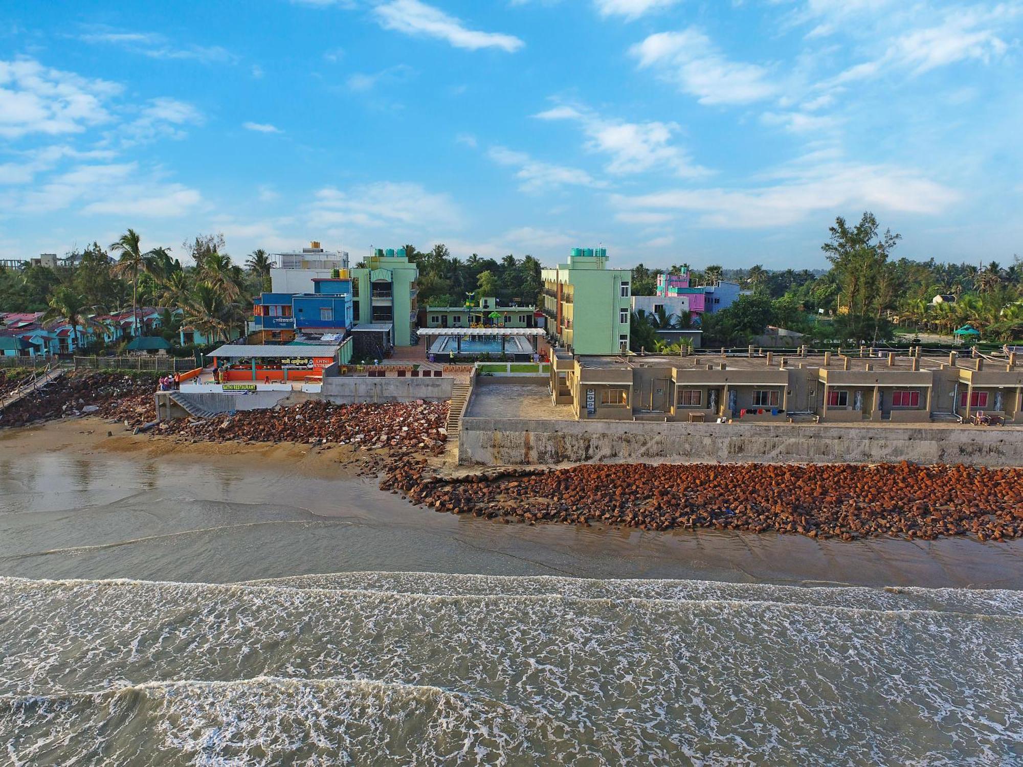 India Beach Resort !! Front Sea View !! Mandarmani Exterior photo